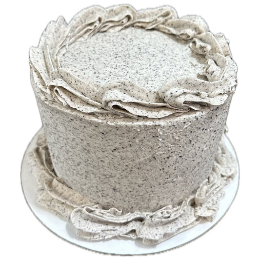 Chocolate Party Cake with Cookies'N Cream Frosting