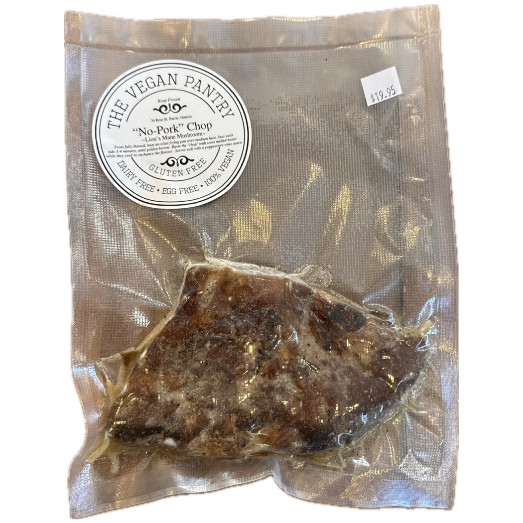 Lion's Mane “No Pork Chop” Mushroom Steaks