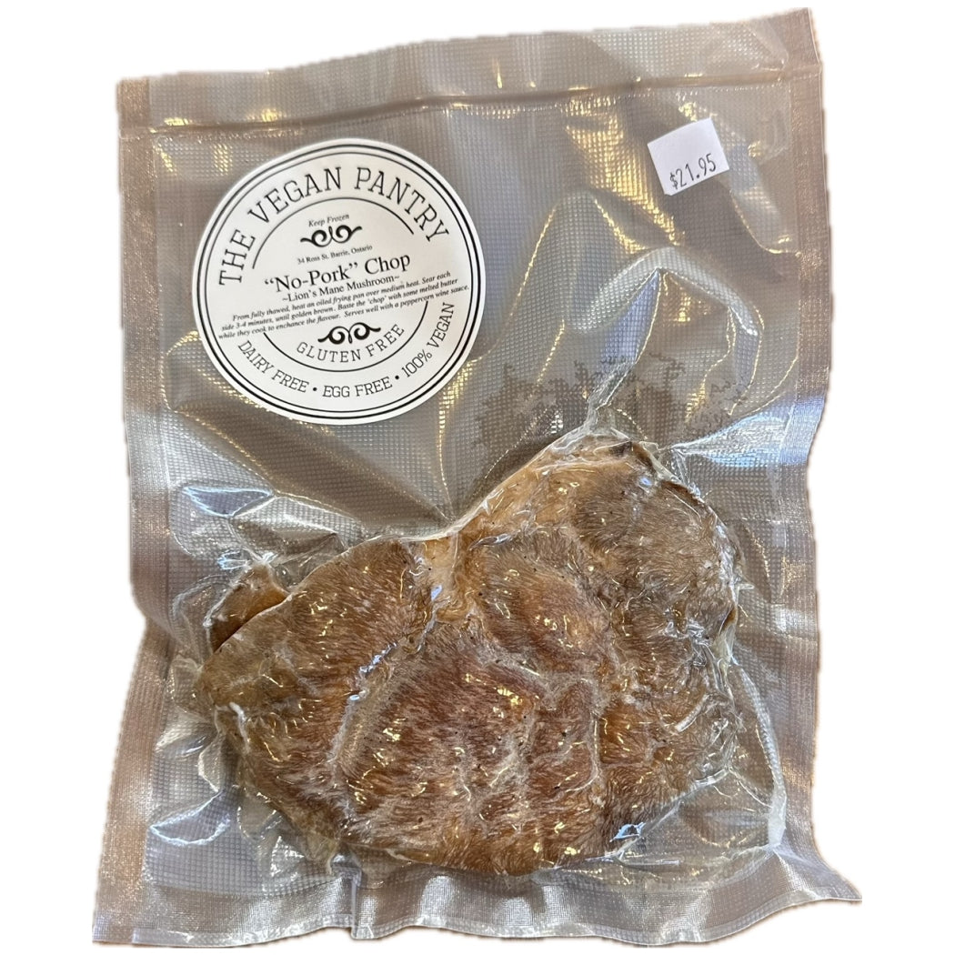 Lion's Mane “No Pork Chop” Mushroom Steaks