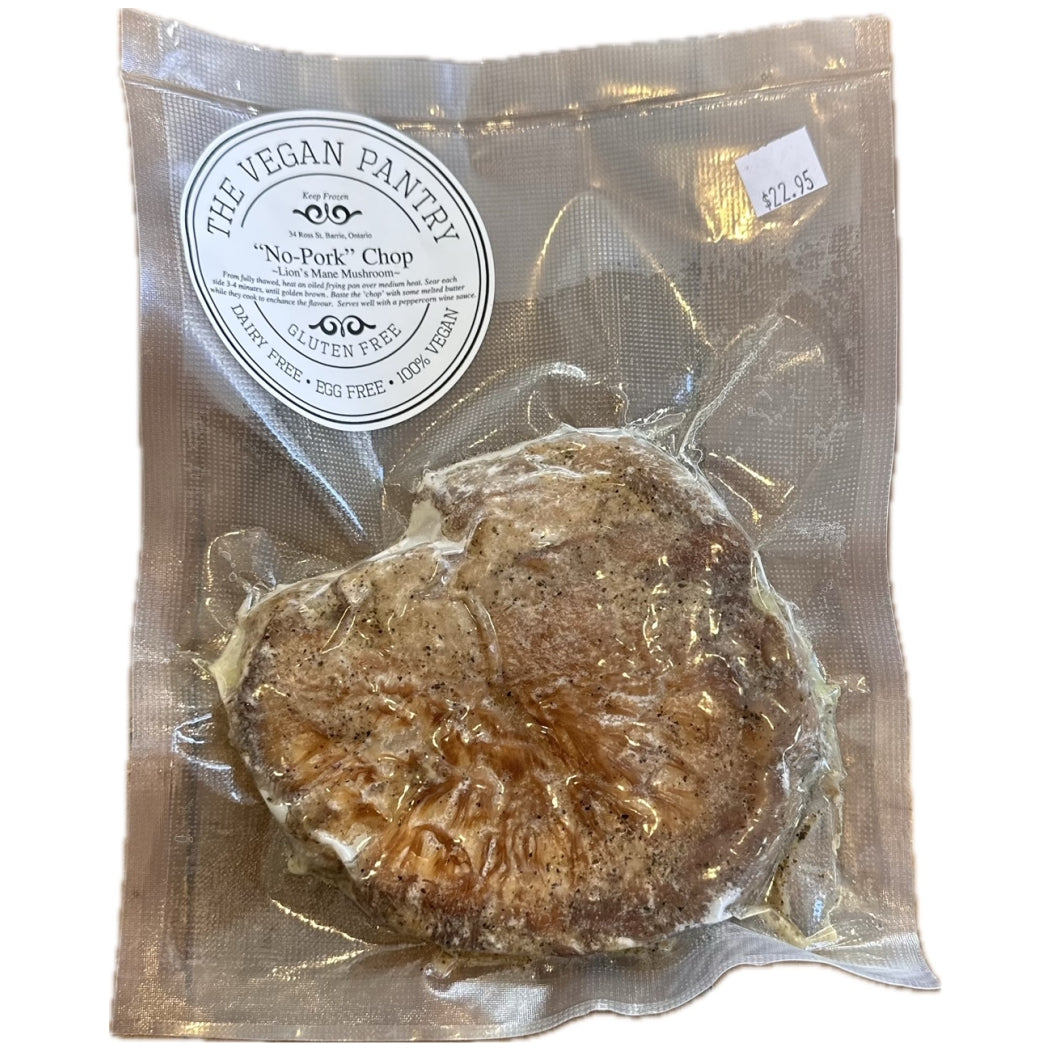 Lion's Mane “No Pork Chop” Mushroom Steaks