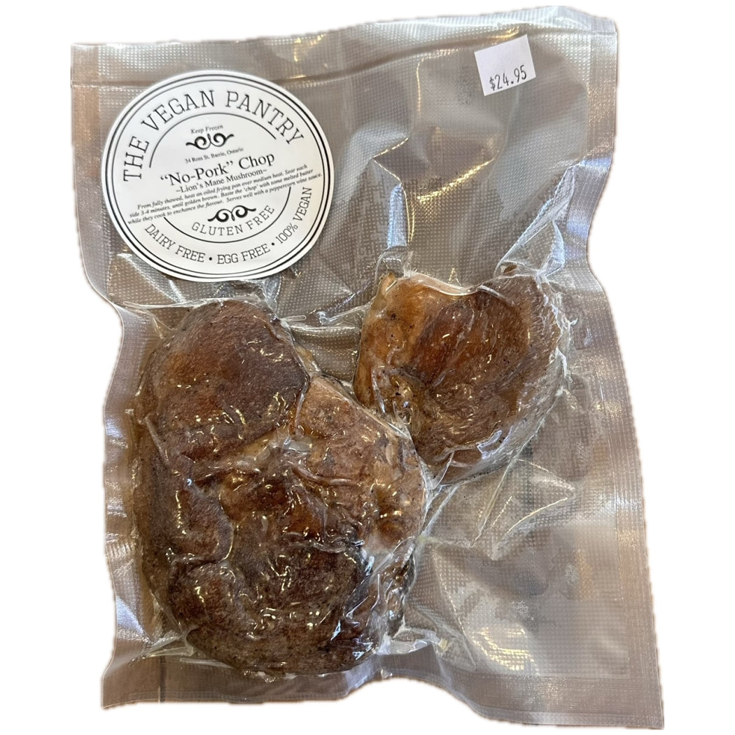 Lion's Mane “No Pork Chop” Mushroom Steaks