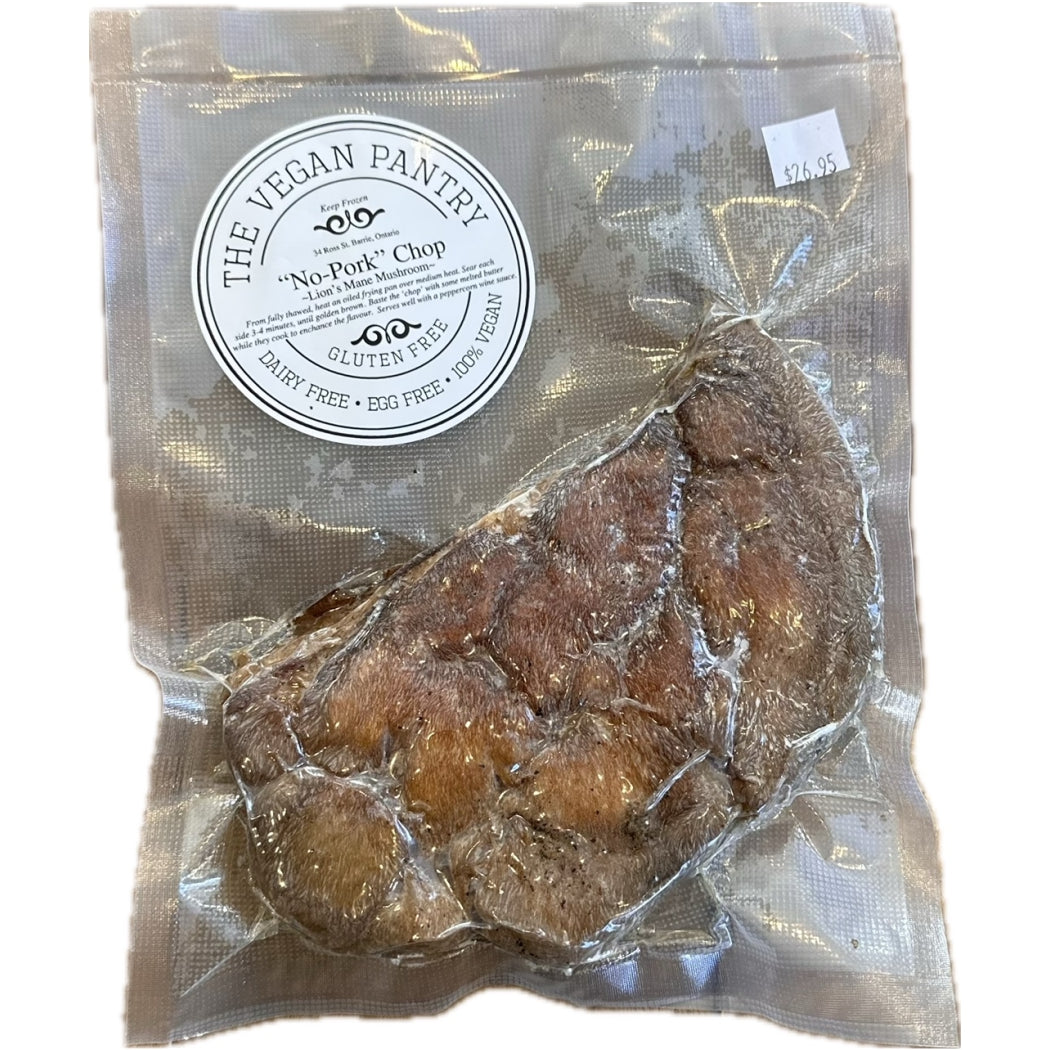 Lion's Mane “No Pork Chop” Mushroom Steaks