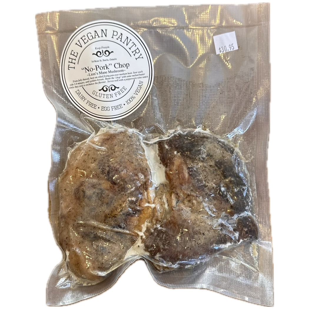 Lion's Mane “No Pork Chop” Mushroom Steaks