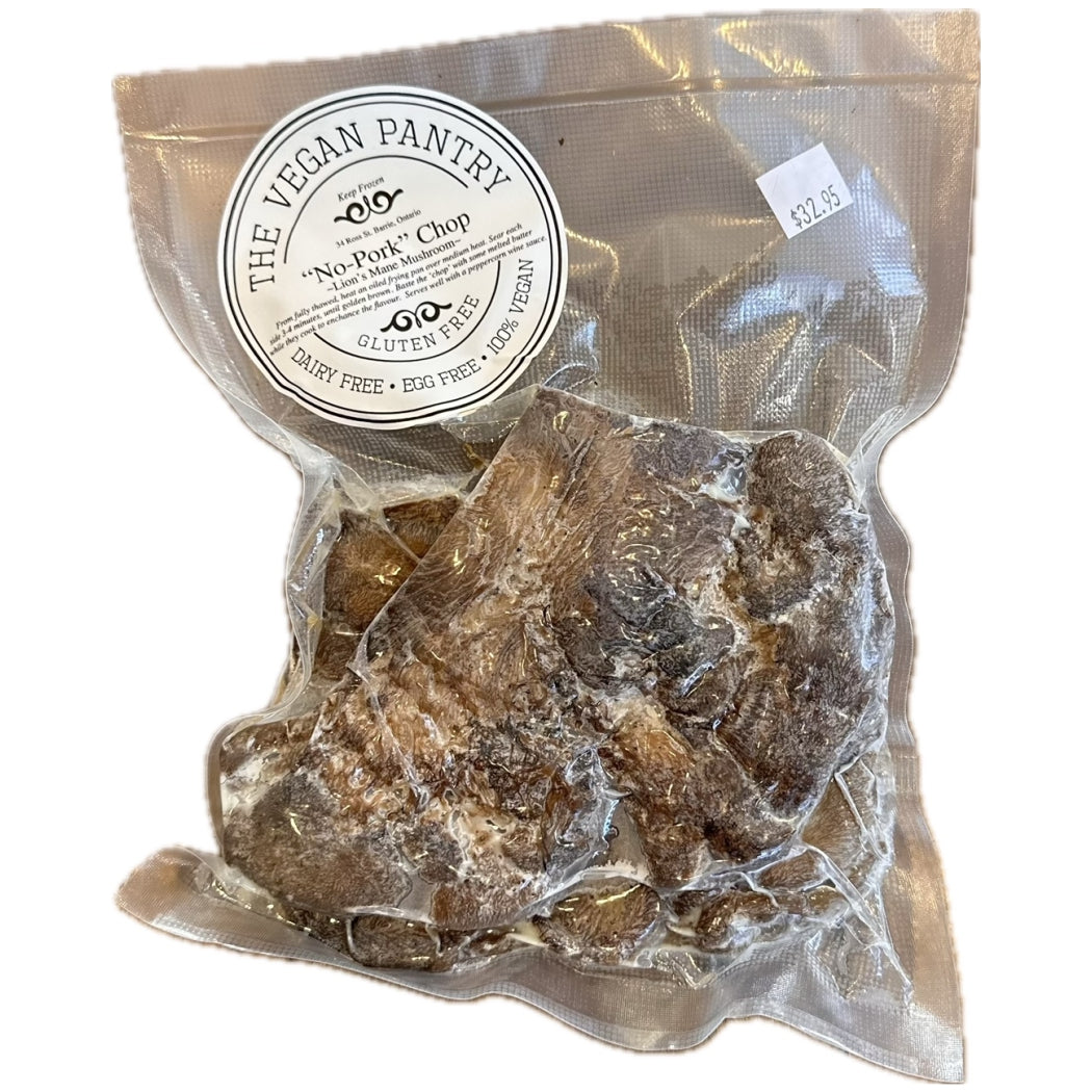 Lion's Mane “No Pork Chop” Mushroom Steaks