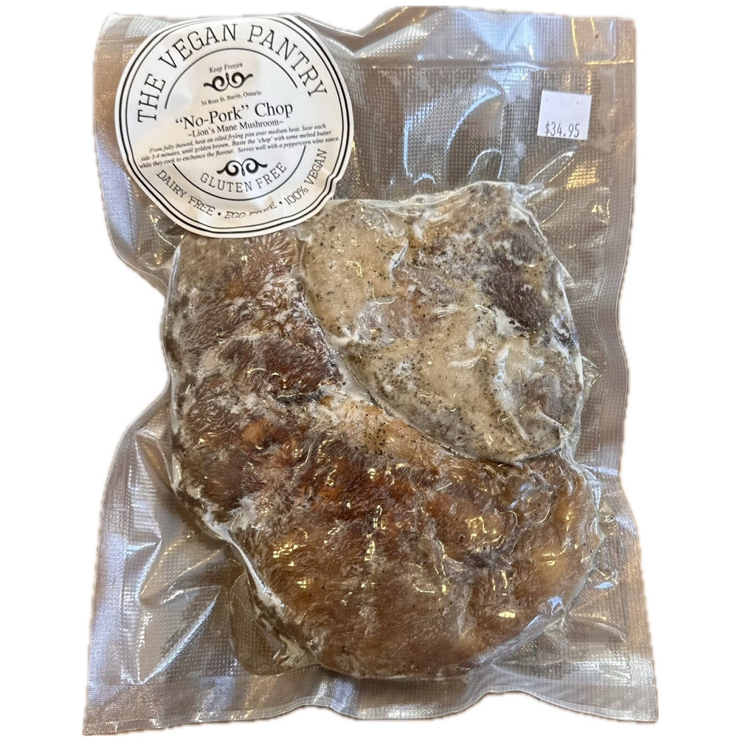 Lion's Mane “No Pork Chop” Mushroom Steaks