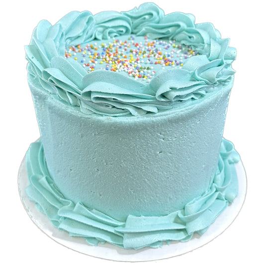 Vanilla Party Cake with Sprinkles